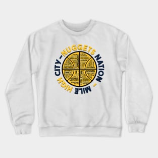 Nuggets Nation Crewneck Sweatshirt